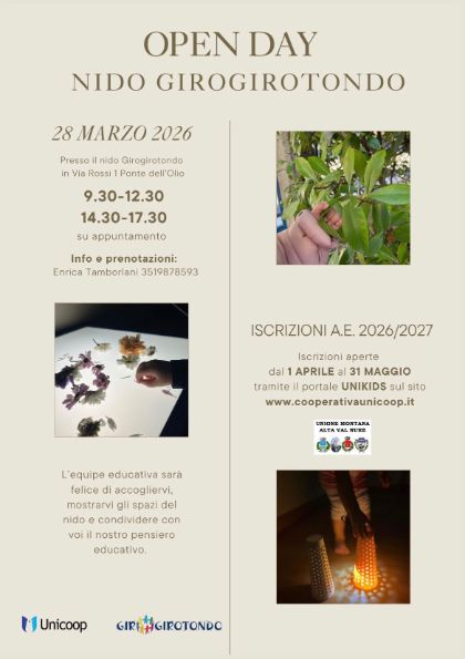 Open day - Nido Girogirotondo